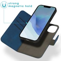imoshion Entfernbare 2-1 Luxus Klapphülle Apple iPhone 14 - Blau