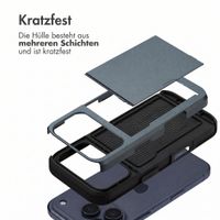 imoshion Backcover mit Kartenfach Apple iPhone 18 Pro Max / 17 Pro Max - Dunkelblau
