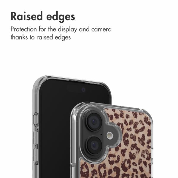 imoshion Design Hülle Apple iPhone 16 - Leopard Mood