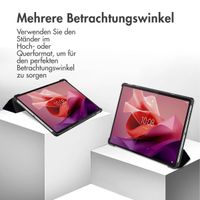 imoshion Design Trifold Klaphülle Lenovo Tab P12 - Don't touch