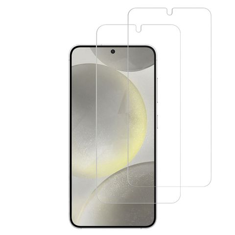 Accezz Displayschutz 2er-pack aus gehärtetem Glas Samsung Galaxy S25 / S24