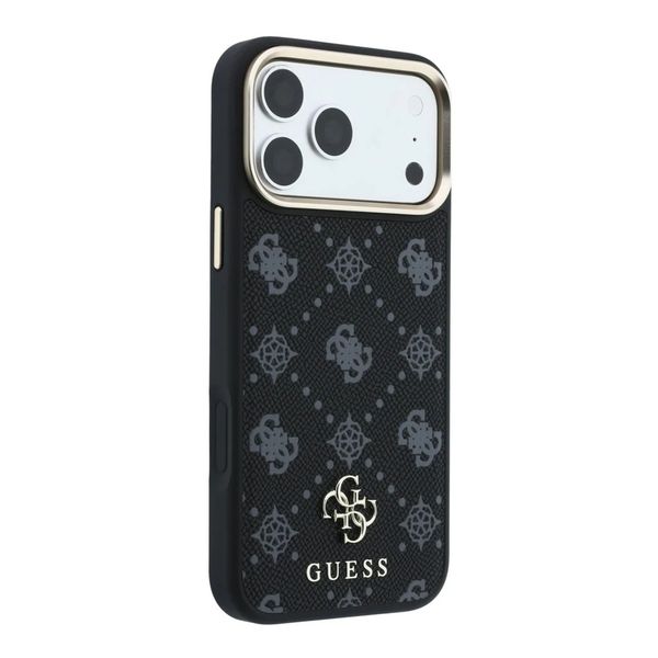 Guess 4G Metal Logo Back Cover MagSafe Apple iPhone 18 Pro Max / 17 Pro Max - Black