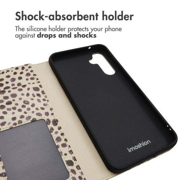 imoshion Design Klapphülle Samsung Galaxy A34 (5G) - Black And White Dots