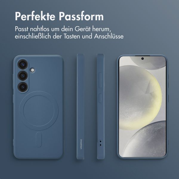 imoshion Color Back Cover mit MagSafe Samsung Galaxy S24 - Dunkelblau