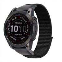 imoshion QuickFit® Nylon Armband -   Garmin 20 mm Anschluss - Größe L/XL - Schwarz