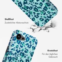 Selencia Vivid Rückabdeckung mit MagSafe Apple iPhone 16e - Wild Spots Light Blue