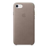 Apple Leder-Case Beige für das Apple iPhone SE (2022 / 2020) / 8 / 7