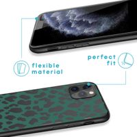 imoshion Design Hülle iPhone 11 Pro - Leopard - Grün / Schwarz