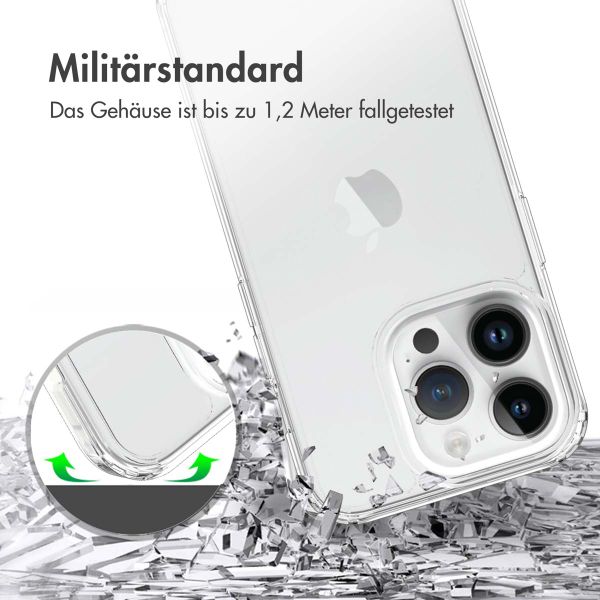 Accezz Xtreme Impact Backcover für das iPhone 15 Pro - Transparent