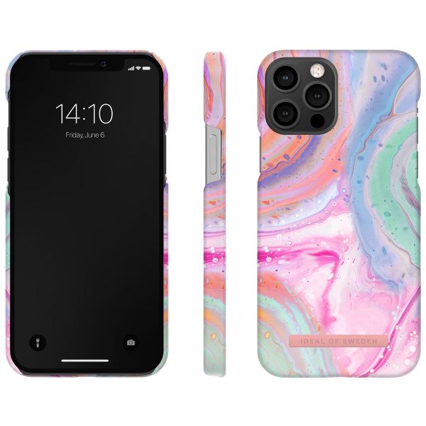 iDeal of Sweden Fashion Back Case für das iPhone 12 (Pro) - Pastel Marble