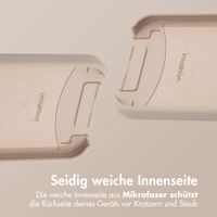 imoshion Color Backcover mit abtrennbarem Band MagSafe für das iPhone 15 - Nude