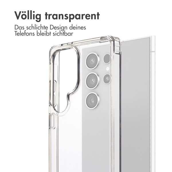 imoshion Back Cover mit Ständer Samsung Galaxy S25 Ultra - Transparent