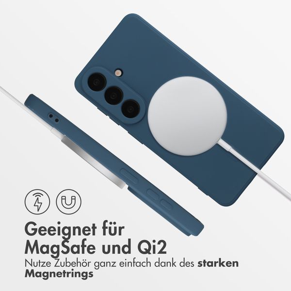 imoshion Color Back Cover mit MagSafe Samsung Galaxy S26 Plus - Dunkelblau
