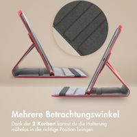 imoshion 360° drehbare Klapphülle Samsung Galaxy Tab A11 Plus - Rot