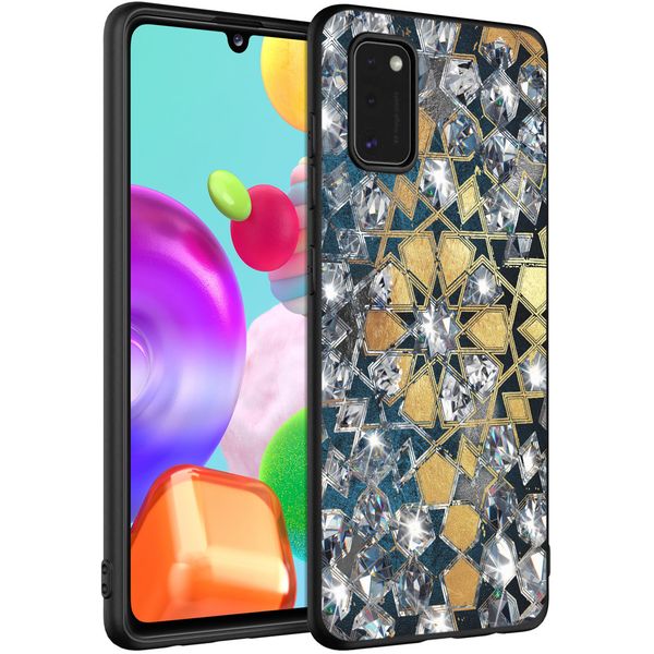 imoshion Design Hülle für das Samsung Galaxy A41 - Grafik / Bling