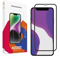 Accezz Full Cover Screen Protector aus gehärtetem Glas Apple iPhone 12 (Pro)