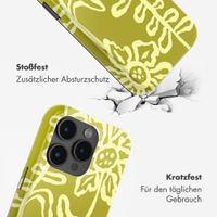 Selencia Vivid Back Cover Apple iPhone 15 Pro - Chalky Bloom