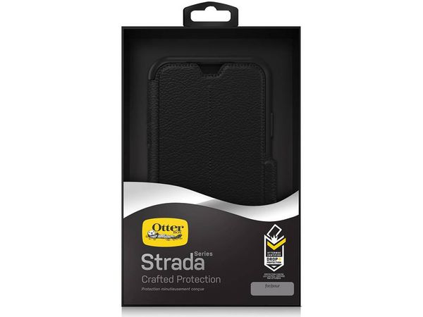 OtterBox Strada Klapphülle Schwarz für das iPhone Xr