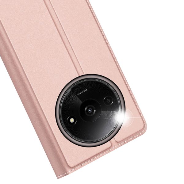 Dux Ducis Slim TPU Klapphülle für das Xiaomi Redmi A3 - Rose Gold