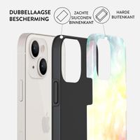 Burga Tough Back Cover für das iPhone 14 - New Flame Rainbow