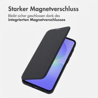 imoshion Transparente Bookcase mit MagSafe Samsung Galaxy A37 (5G) - Schwarz
