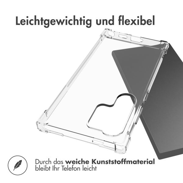 imoshion Shockproof Case für das Samsung Galaxy S24 Ultra - Transparent