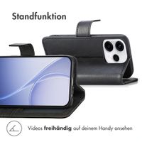 imoshion Luxuriöse Klapphülle Oppo Reno15 (5G) - Schwarz