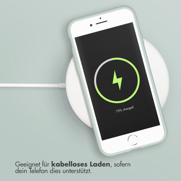 Accezz Liquid Silikoncase Apple iPhone SE (2022 / 2020) / 8 / 7 - Sky Blue