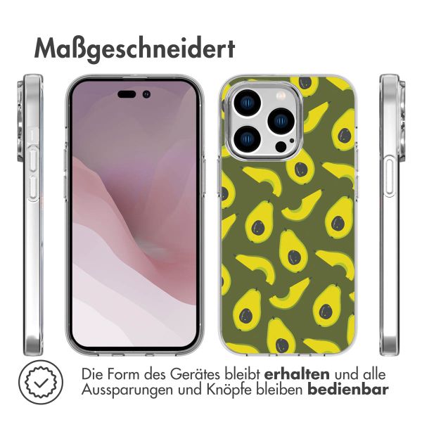 imoshion Design Hülle für das iPhone 14 Pro - Avocados