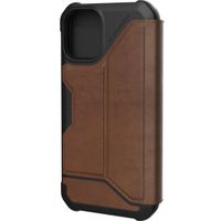 UAG Metropolis Klapphülle Apple iPhone 12 Mini - Leather Brown