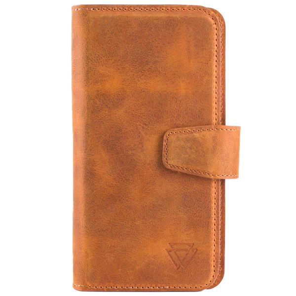 Wachikopa Multi Wallet Bookcase für das iPhone 14 Pro - Camel