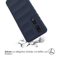 imoshion EasyGrip Back Cover für das Honor 90 - Dunkelblau