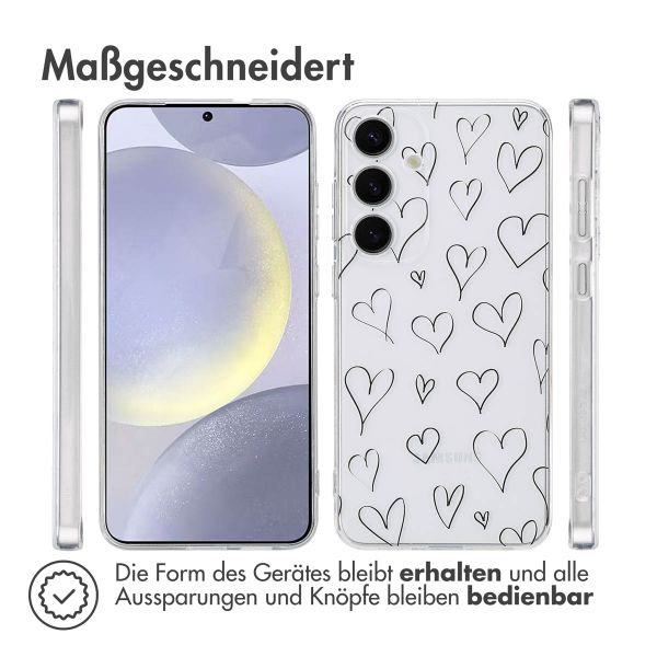 imoshion Design Hülle für das Samsung Galaxy S25 Plus - Hearts