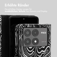 imoshion Design Klapphülle Xiaomi Poco X6 Pro - Black And White