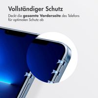 Accezz Gehärteter Glas-Schutz + Applikator Apple iPhone 13 Pro Max / 14 Plus