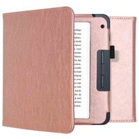 imoshion Vegan Leather Klapphülle für das Kobo Libra 2 / Tolino Vision 6 - Rose Gold