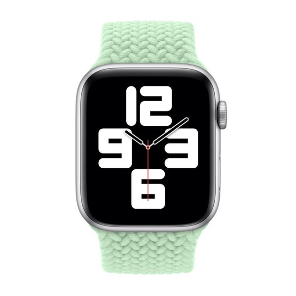 Apple Geflochtenes Solo Loop für  Apple Watch | 38/40/41/42 mm - Größe 8 - Pistachio