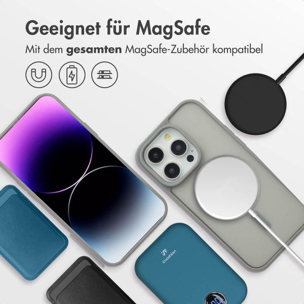 imoshion Color Guard Back Cover mit MagSafe für das iPhone 14 Pro - Grau