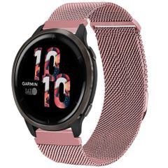 imoshion Magnetisches Milanaise Armband -   Universelle 22 mm Anschluss - Größe S - Rosa