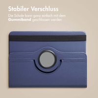 imoshion 360° drehbare Klapphülle Samsung Galaxy Tab S10 Ultra / Tab S9 Ultra - Dunkelblau