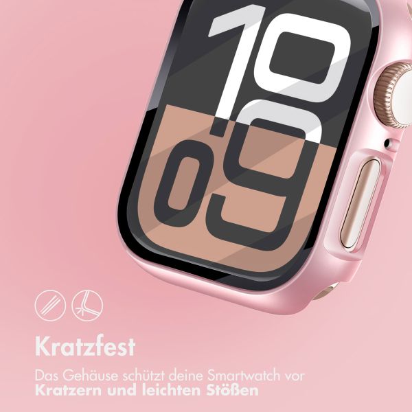 imoshion Full Cover Hardcase für Apple Watch Series 10 - 42 mm - Rosa