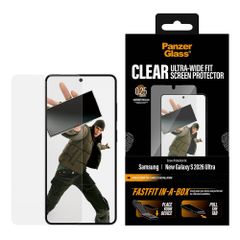 PanzerGlass Ultra Wide Fit FastFit in-a-box Screen Protector Samsung Galaxy S26 Ultra