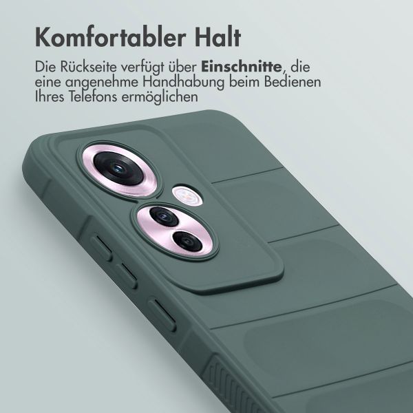 imoshion EasyGrip Backcover Oppo Reno 11 F - Dunkelgrün