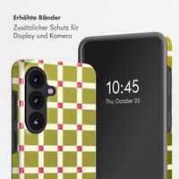 Selencia Vivid Rückabdeckung mit MagSafe Samsung Galaxy S26 - Check This Olive