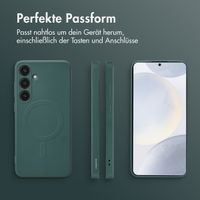 imoshion Color Back Cover mit MagSafe Samsung Galaxy S24 Plus - Dunkelgrün