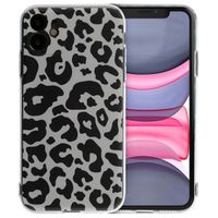 imoshion Design Hülle Apple iPhone 11 - Leopard Transparent