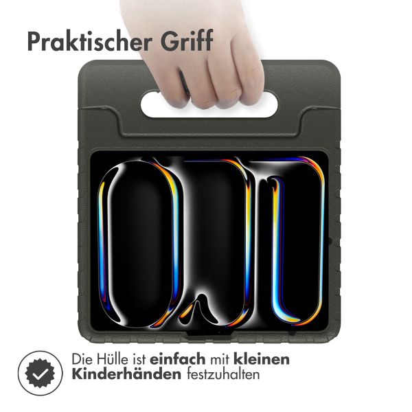 imoshion Schutzhülle mit Handgriff kindersicher für das iPad Pro 11 (2024) M4 - Schwarz