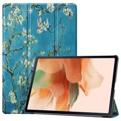 imoshion Design Trifold Klapphülle Galaxy Tab S8 Plus / S7 Plus / S7 FE 5G - Green Plant