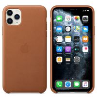 Apple Leder-Case Saddle Brown für das Apple iPhone 11 Pro Max