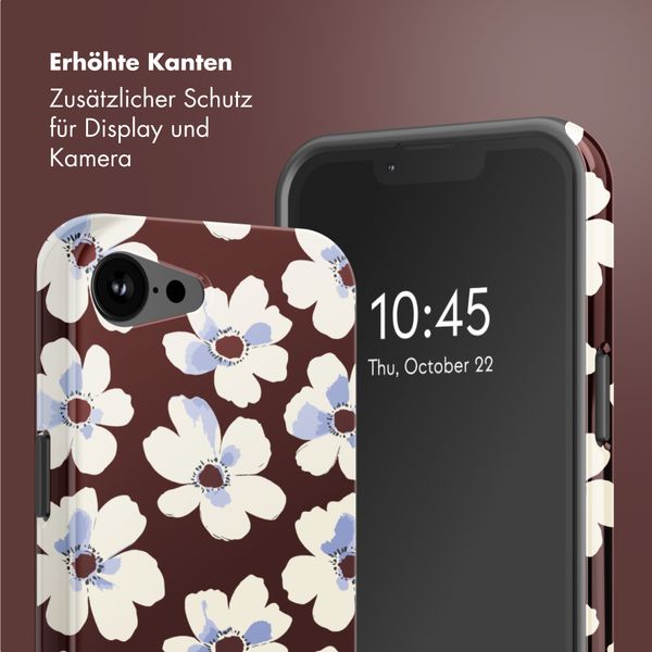 Selencia Vivid Rückabdeckung mit MagSafe Apple iPhone 16e - Choco Flower Pop